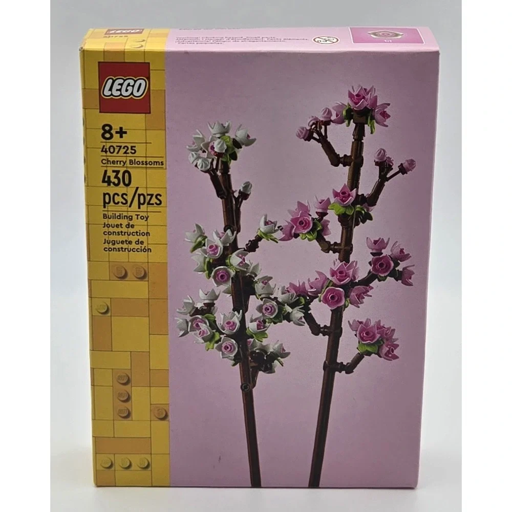 Lego 40725 Cherry Blossoms Botanical Collection Flower Building Set‎ New Sealed